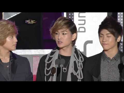 101209 SHINee Disk Bonsang 2010 Golden Disk Award