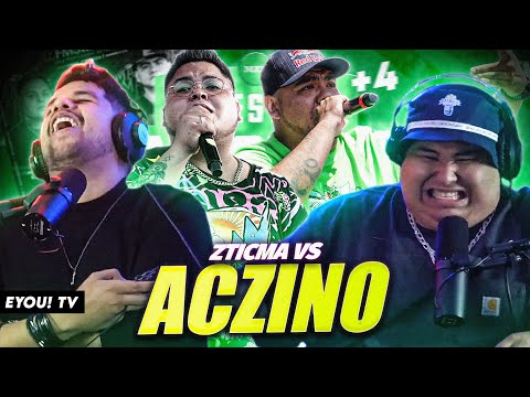 I CAME BACK MORE FOR YOU THAN FOR MYSELF! - Reaction to ACZINO vs ZTICMA - EYOU TV