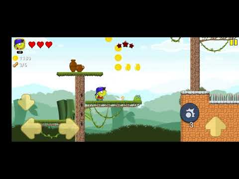 Super Peaman Adventure Game - Level 4 Gameplay Android