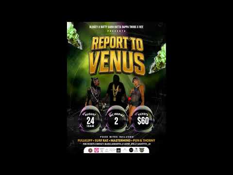 DJ PUN & MASTER THORNY - REPORT TO VENUS CRUISE PROMO (AUG 24TH 2025)