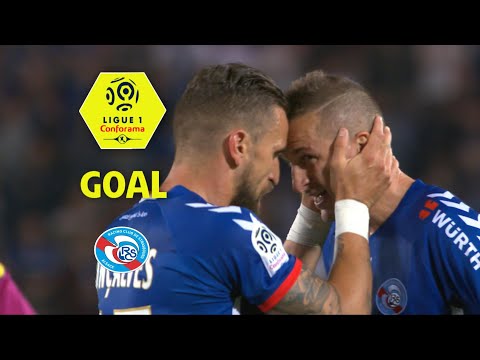 Goal Dimitri LIENARD (90' +4) / RC Strasbourg Alsace - Olympique Lyonnais (3-2) (RCSA-OL) / 2017-18