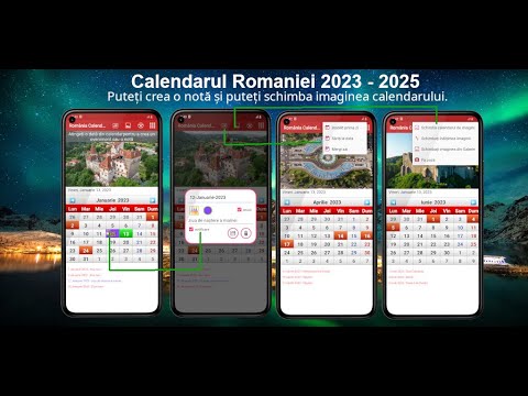 Romania Calendar 2023 Video
