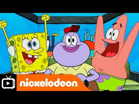 SpongeBob SquarePants | Off To Surface Land | Nickelodeon UK