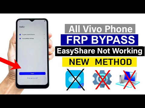 All Vivo Phone - Google Account Remove | EasyShare Not Working (New Method Without Pc)