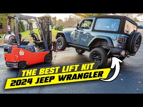 The BEST Lift Kit for our 2024 Jeep Wrangler