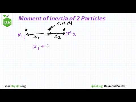 Moment of Inertia of 2 Particles - Angular Motion Level 4