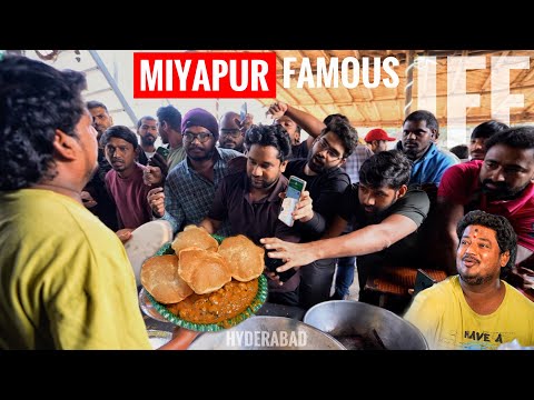 India’s Highest Selling Puri ￼& Curry - 1000 People’s Eat Everyday | Miyapur Famous Puri | Hyderabad