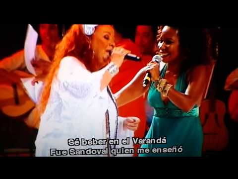 Beth carvalho y Margareth Menezes-Filho da bahia