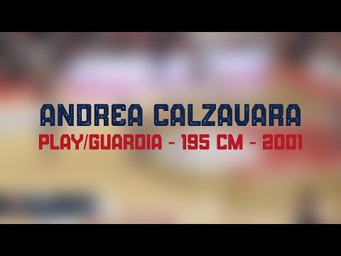WELCOME ANDREA CALZAVARA | PLAY/GUARDIA | 195 CM | 2001