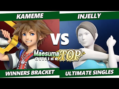 MaesumaTOP#7 - Kameme (Sora) Vs. injelly (Wii Fit) SSBU Ultimate Tournament