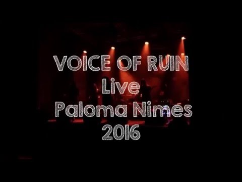 VOICE OF RUIN  - Through The Eyes Of Machete  - Live Paloma Nimes 2016