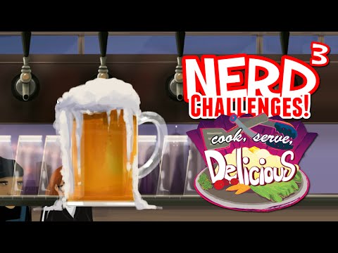 Nerd³ Challenges! Blind Cooking! -- Cook, Serve, Delicious!