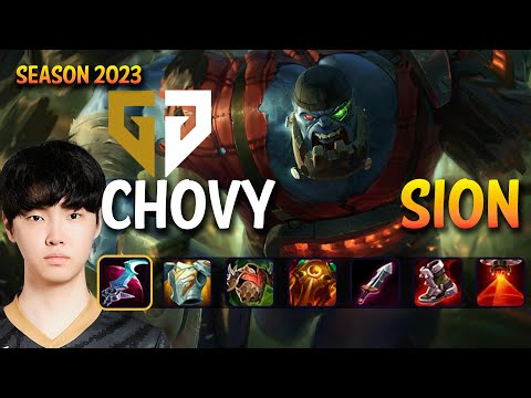 GEN Chovy SION vs MALPHITE Top - KR Ranked