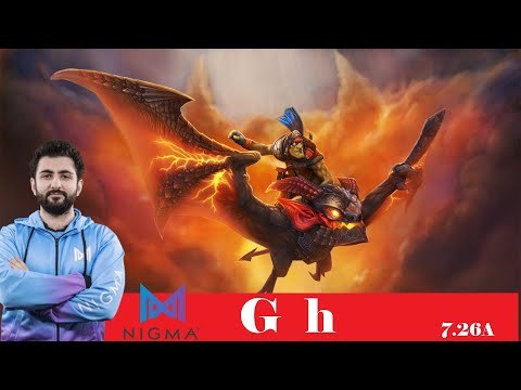 [DOTA 2] Nigma.Gh the BATRIDER with MATUMBAMAN vs zai & Ramzes [MIDLANE] [7.26A]