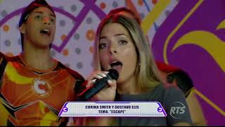 Corina Smith y Gustavo Elis cantan el tema &quot;Escape&quot;