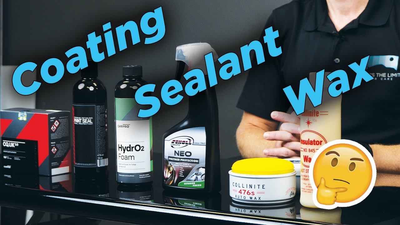Coating, Sealant, or Wax The differences of each! ◢◤ Sky's The Limit Car Care
