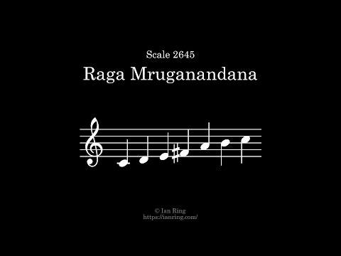 Scale 2645: Raga Mruganandana
