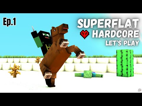Superflat Hardcore - Let's play - Episode.1