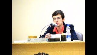 Discurso do vereador e presidente Gabriel na sessão de ontem (17)