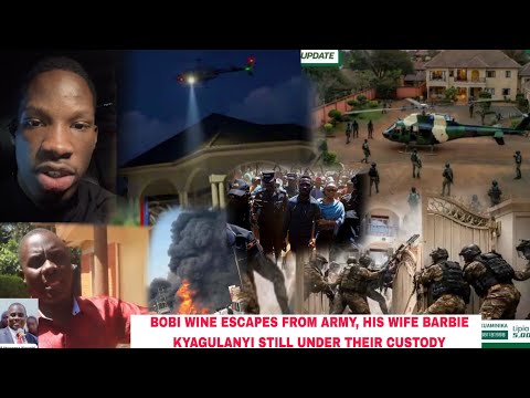 Breaking News! H.E Bobi Wine's Wife Still Under Arrest, Bobi Wine Escapes. Wife Speaks Situation Now