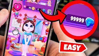 How To Get Unlimited DIAMONDS in My Talking Angela 2 Fast (iOS/Android) Angela 2 Diamonds Glitch!