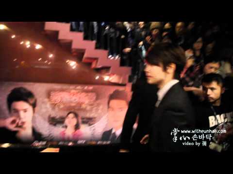 [掌心witheunhae] 111214 Donghae's leaving SKIPBEAT Press Conference