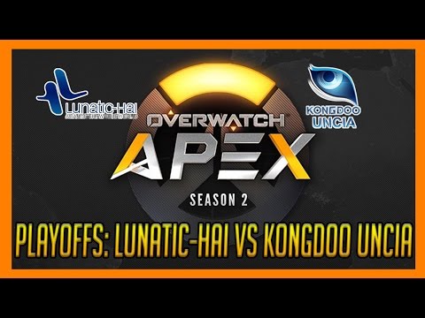 Overwatch APEX S2 Playoffs: Lunatic-Hai vs Kongdoo Uncia (Group Stage 2)