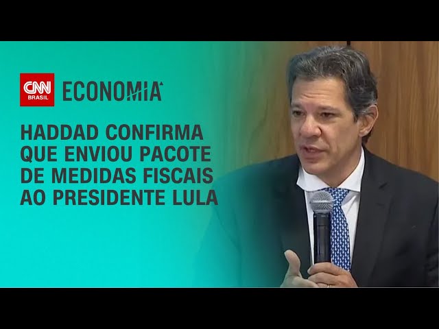 Haddad envia pacote fiscal a Lula e anuncia divulgação para quinta-feira (22) | BASTIDORES CNN