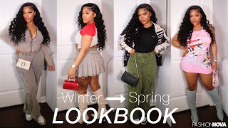 WINTER / EARLY SPRING LOOKBOOK ☀️ 🌸ft: Fashion Nova