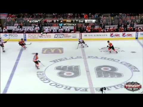 Calgary Flames at Philadelphia Flyers   02\08\2014
