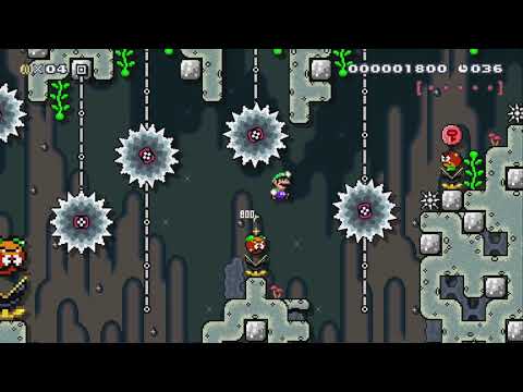 Cave Jumper by uP'n'atOm - Super Mario Maker 2 - No Commentary 1bu