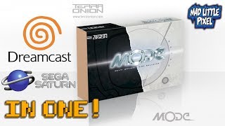 Sega Dreamcast & Sega Saturn In One! Terraonion MODE - 2 in 1 Flashcart ODE!
