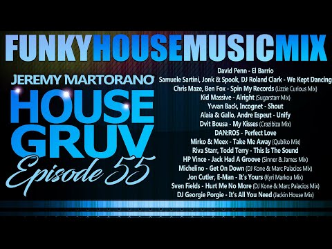 HOUSE GRUV 55 🤩Funky House Music DJ MIX🤩 #housemusic - DJ Jeremy Martorano