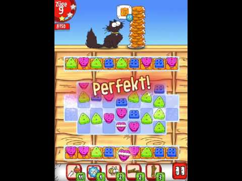 Simons Cat - Crunch Time - Level 228 - No Boosters (by match3news.com)