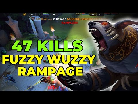 EPIC 47 KILLS RAMPAGE URSA - Absolute Monster Hard Carry | Dota 2 7.38c Highlights.