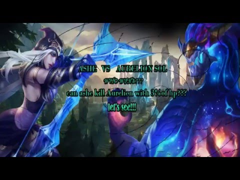 Ashe vs Aurelion Sol || League Of Legends