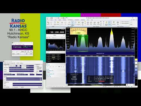 FM Local: 90.1 KHCC Hutchinson, KS (Radio Kansas) Legal ID, BBC World Service Open (09/21/2024)
