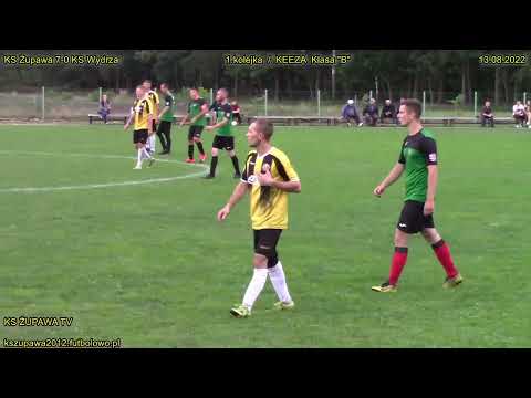 Skrót meczu: KS Żupawa - KS Wydrza (1.kolejka / KEEZA Klasa "B") 13.08.2022