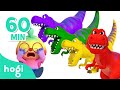 Colorful Surprise Eggs Dinosaur Eggs More Learn Colors And Nursery Rhymes For Kids Hogi Colors