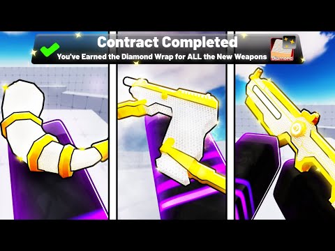 Unlocking DIAMOND for Every NEW WEAPON in Roblox Rivals..