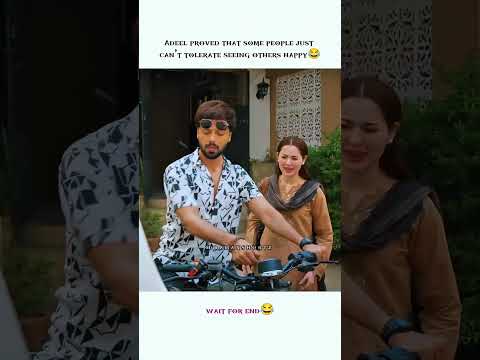 Jealous Adeel😂#youtubeshorts #trending #viral #haniaamir #fahadmustafa