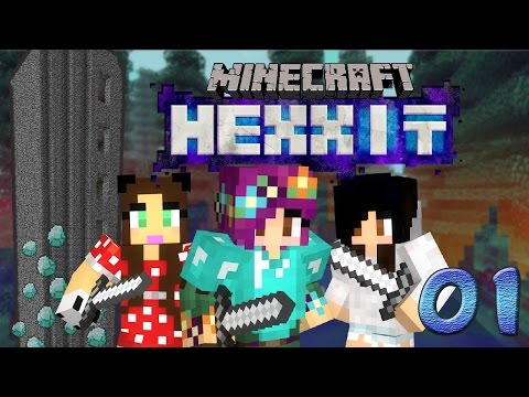 Minecraft Hexxit SMP [EP1] "Living in.. Paradise?"