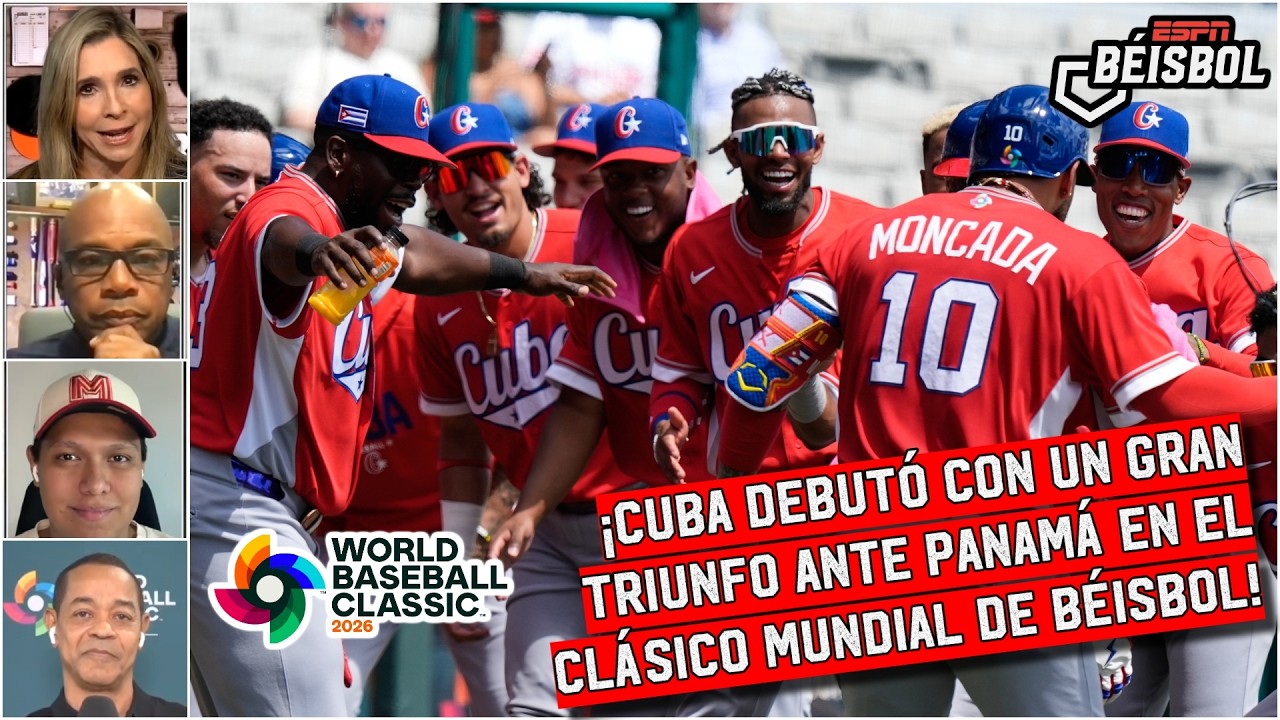 CUBA DOMINÓ A PANAMÁ y quiere CLASIFICAR a la siguiente ronda del CLÁSICO MUNDIAL | ESPN Beisbol