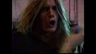 SKID ROW - Piece Of Me Rehearsal from 1991, Slave To The Grind Tour