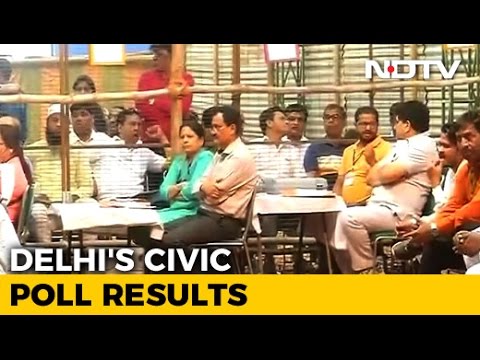 MCD Election Results 2017: BJP Set For Huge Win, Arvind Kejriwal Spurned