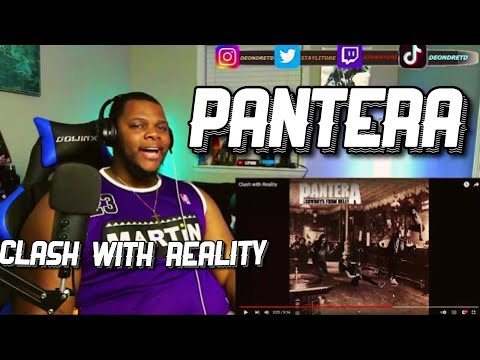 I HAD TO AIRDRUM THIS ONE!! Pantera - Clash with Reality | (REACTION)!!!