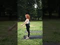 Red Head Yoga Stretching