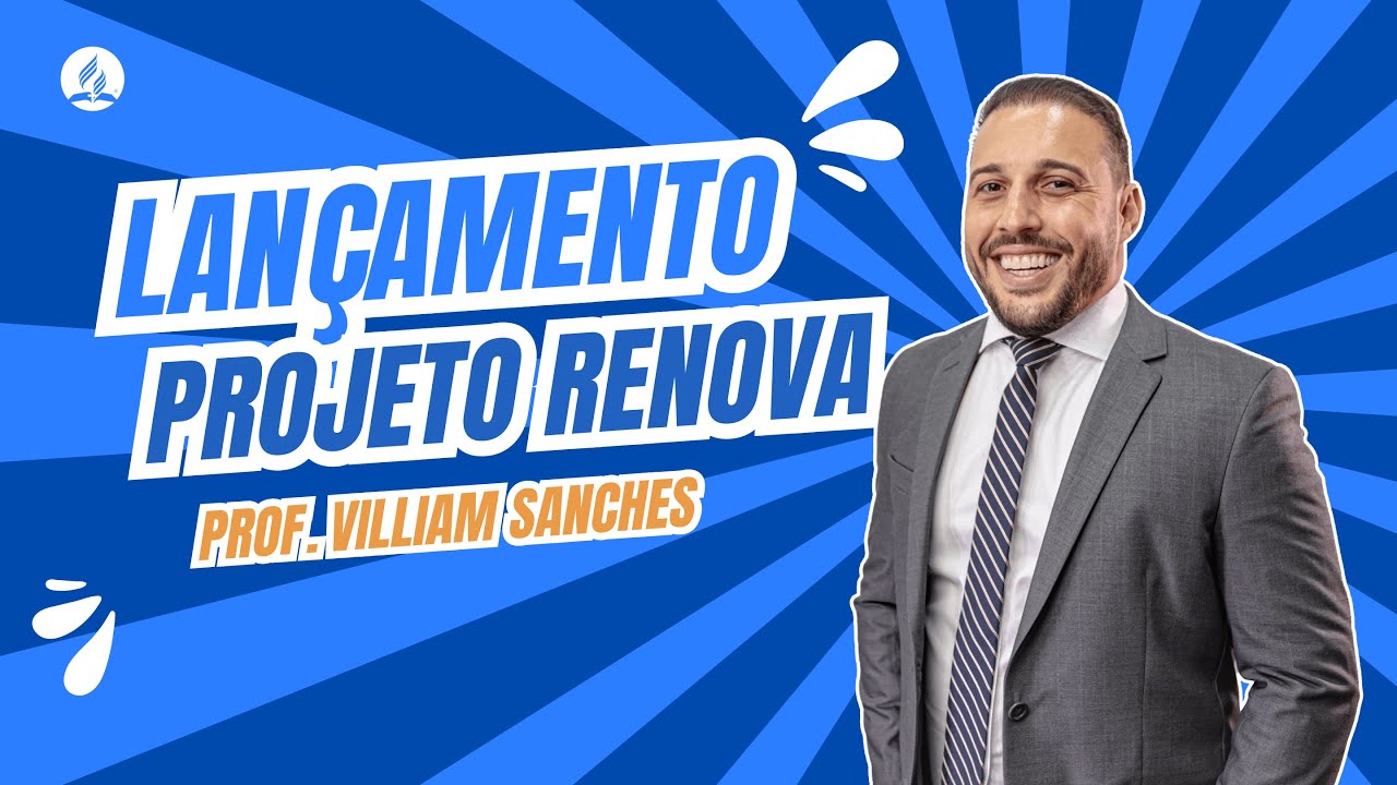 Lançamento Renova - Prof Villiam Sanches