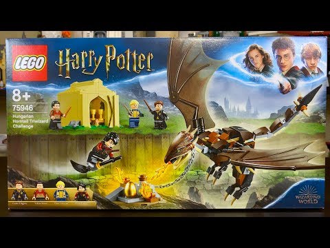 LEGO Harry Potter 75946 Hungarian Horntail Triwizard Challenge REVIEW!