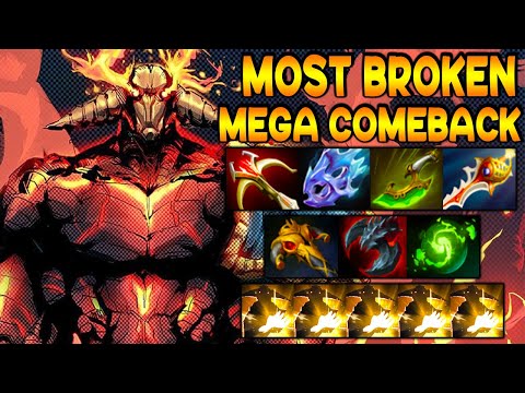 MOST BROKEN MEGA COMEBACK - INTENSE CARRY SVEN - DOTA 2 GAMEPLAY